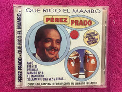 PEREZ PRADO CD QUE RICO EL MAMBO MUY RARO Y UNICO EN EBAY