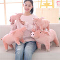Simuliertes Ferkel Schwein Piggy und seine Familie Plüsch Spielzeug Stofftiere 