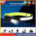 Strong Light Headlamp IPX4 Waterproof 1500mAh for Outdoor Fishing Camping Hiking