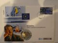 Numisbrief, Finnland, 2 Euro, 90. Todestag von Eino Leino, 2016