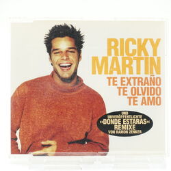 Ricky Martin Te Extrano Te Olvido Te Amo CD Gebraucht sehr gut