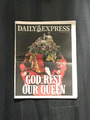 Queen Elizabeth II. Death Daily Express Zeitung Dienstag, 20. September 2022