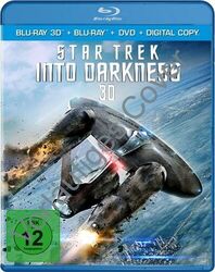 Star Trek: Into Darkness (+ Blu-ray + DVD + Digital Copy) [Blu-ray 3D] gebr.-gut