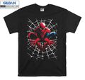 T-Shirt Spider Man Throws A Web Geschenk Hoodie T-Shirt Männer Frauen Unisex E538