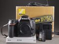 Nikon D750 Vollformat 85.000 Auslösungen im guten Zustand OVP