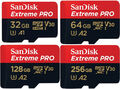 Box, MicroSDHC, MicroSDXC Card - SanDisk Extreme PRO - 32GB 64GB 128GB 256GB