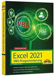 Excel 2021 VBA-Programmierung Makro-Programmierung für Microsoft Excel- Buch NEU