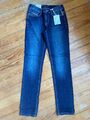 MAC Angela Pipe Sequin Jeans Hose Damen W36/L32