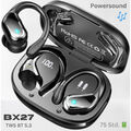 BX27P Bluetooth 5.3 in-Ear Sport Kopfhörer, kabelloses Headset, 75 Stunden Akku