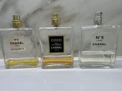 3 x Chanel Nr 5 Leau Nr5 Eau De Parfum Coco Eau De Parfum 100 ml