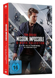 MISSION IMPOSSIBLE THE 6 MOVIE COLLECTION 1-6 TOM CRUISE DVD DEUTSCH
