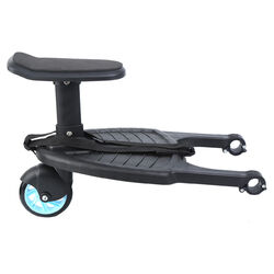 Buggy Board mit Sitz Kiddy Board Trittbrett für Kinderwagen Rollbrett 25 Kg DE