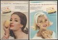 Original Werbung, Reklame 1961 und 1962, Fa Seife, Bodycare, Schönheit