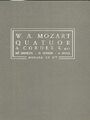 Wolfgang Amadeus Mozart | Quatuor A Cordes K421 Re Min | Partitur