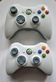 🕹2x Original Xbox 360 Controller Wireless Weiß Joystick Microsoft 🎮