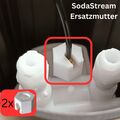 2x Ersatzmutter/Ersatzteil Schraube Mutter z.B.für Sodastream Crystal 1.0 + 2.0