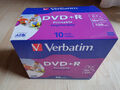 Verbatim DVD-Rohlinge DVD+R Printable in Jewel Case (DVD-Hülle) 10 Stück