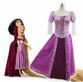 Karneval Erwachsene Prinzessin Rapunzel Kostüm Tangled Fairytale Princess Party