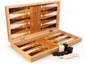 Wunderschöne HOLZ Backgammon Tavla  XXL ROSE B- Ware