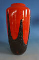 Scheurich Fat Lava Keramik Vase Keramikvase rot Pop Panton Ära 45 cm (F024-451)
