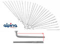 37 Speichen Niro Alpina silber 2mm inkl. 12mm Nippel Länge von 130mm-304mm