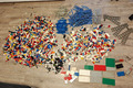 Lego Konvolut 9,5 Kilo, Steine / Schienen gebraucht