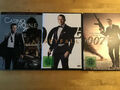 James Bond 007 Daniel Craig [3 DVD] Skyfall Quantum Trost STEELB. Casino Royale