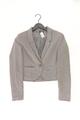 ⭐ H&M Kurzblazer Blazer für Damen Gr. 36, S grau aus Polyester ⭐