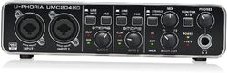 Behringer UMC204HD Audiophiles 2x4, 24-Bit/192 kHz USB-Audio/MIDI-Interface