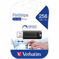 Verbatim PinStripe USB-3.0-Stick mit 256 GB, schwarz