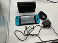 Nintendo Switch Konsole mit Joy-Con - Blau REINSCHAUEN BESCHREIBUNG LESEN