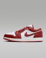 Nike Air Jordan 1 Low SE Herren weiß rot Schuh Sneaker Sport Trainer limitiert