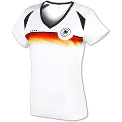 DFB Fan-Shirt WM Deutschland Damen Kinder T-Shirt Trikot Fußball 2018 weiß 4****