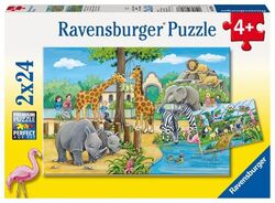 Ravensburger Kinderpuzzle - 07806 Willkommen im Zoo - Puzzle für Kinder ab 4...