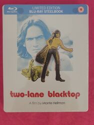Monte Hellman - 'two-lane blacktop' - Blu-ray - Eureka # 26 - Steelbook - 🆕 -