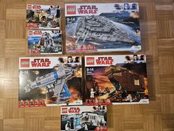 LEGO Star Wars 75188, 75190, 75200, 75203, 75208, 75220 (NEU & OVP)