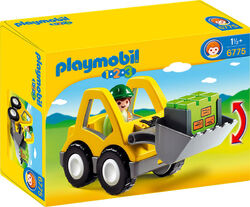 Playmobil 6775 Radlader * Werkt. DHL Versand!