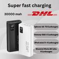 Powerbank 30000mAh PD 22,5W LCD-Display 4 Schnittstellen Super schnelles Laden