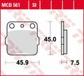 TRW Sinter Bremsbeläge vorne o. hinten für Yamaha YFM 660 R Raptor