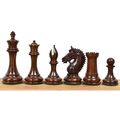 4,2" Rare American Staunton Luxus Schachfiguren Set Schwer Gewichtetes Rose holz
