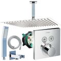 Hansgrohe Shower Select Thermostat Unterputz Duscharmatur Regendusche Kopfbrause