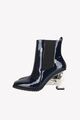 United Nude Damen Schuhe Stiefelette Gr. 37 Blau Ankle Boots