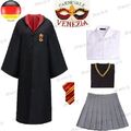 Kinder Erwachsene Harry Potter Hermine Granger Gryffindor Uniform Cosplay Kostüm