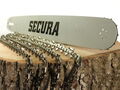 4x Sägekette + Schwert SECURA 30cm 3/8" 1,3 45 passend Makita Matrix Max Bahr