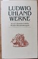 Ludwig Uhland Werke (Band 1: Sämtliche Gedichte. Winkler Dünndruckausg. -  1980)