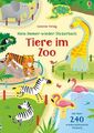 Mein Immer-wieder-Stickerbuch: Tiere im Zoo: Mit über 240 wiederablösbaren Stick