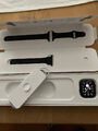 Apple Watch Series 6 40mm Space Grau Edelstahlgehäuse mit Sportarmband AWare LTE