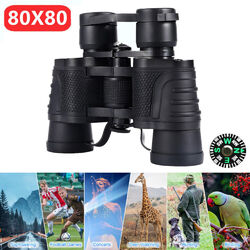 80x80 Fernglas Feldstecher microlight Nachtsicht Fernrohr Binoculars Ferngläser