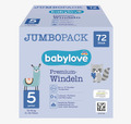 ✅ Babylove Windeln Premium Gr.5, Junior, 10-16 kg, Jumbo Pack, 72 Stück Pants ✅