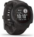 Garmin Instinct Sports wasserdichte GPS-Smartwatch schwarz/dunkelgrau